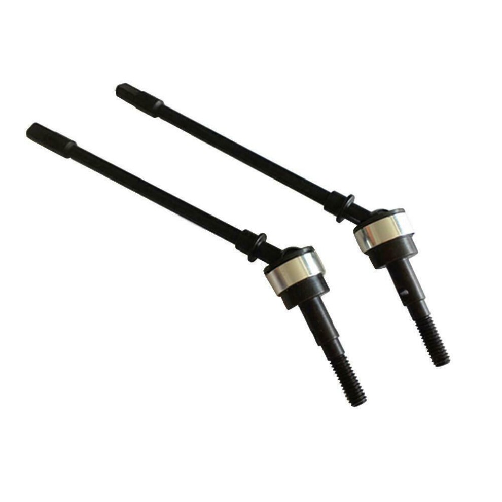 1Pair Stainless Steel Cvd Drive Shaft Front Axle Rc Parts For Axial Scx10 Crawler Rc Car Silver 4853858188859