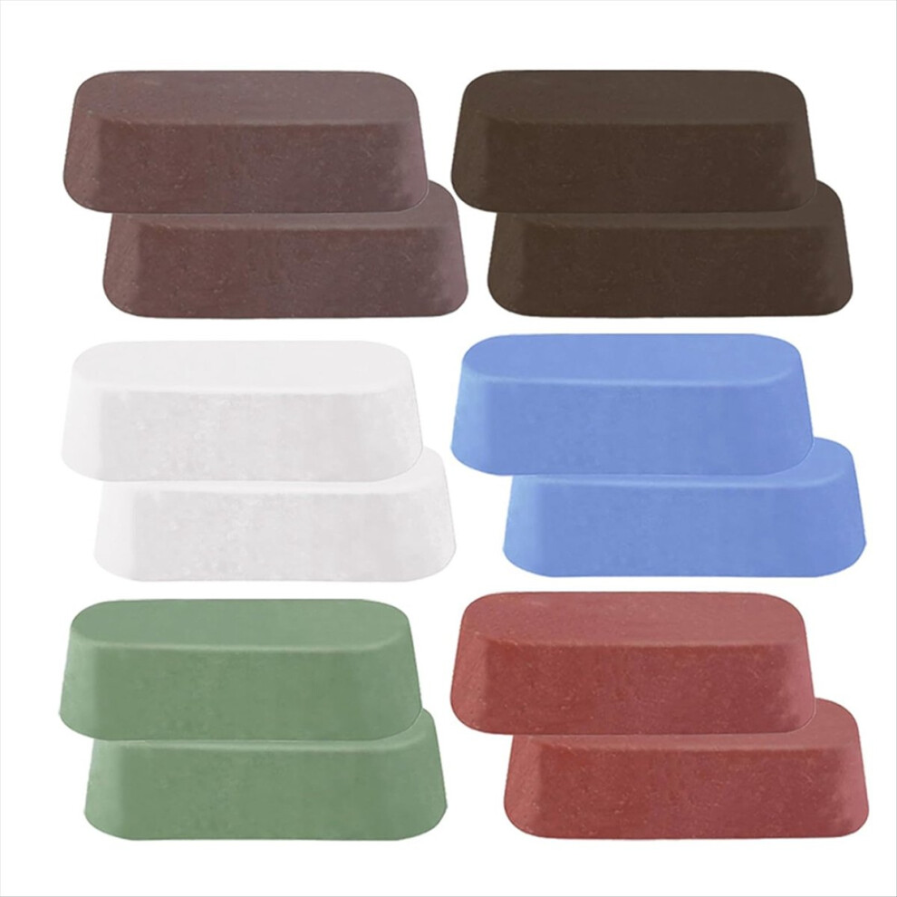 Metal Buffing Polishing Compound For Buffing Wheel, Buffing Wheel Compound, Coarse To Fine 12Pcs 4851489631126