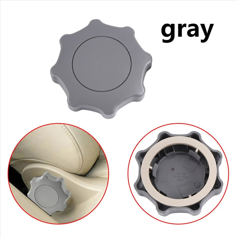 2Pcs Seat Adjustment Knob For - Golf Mk4 B5 Beige 4853858101544