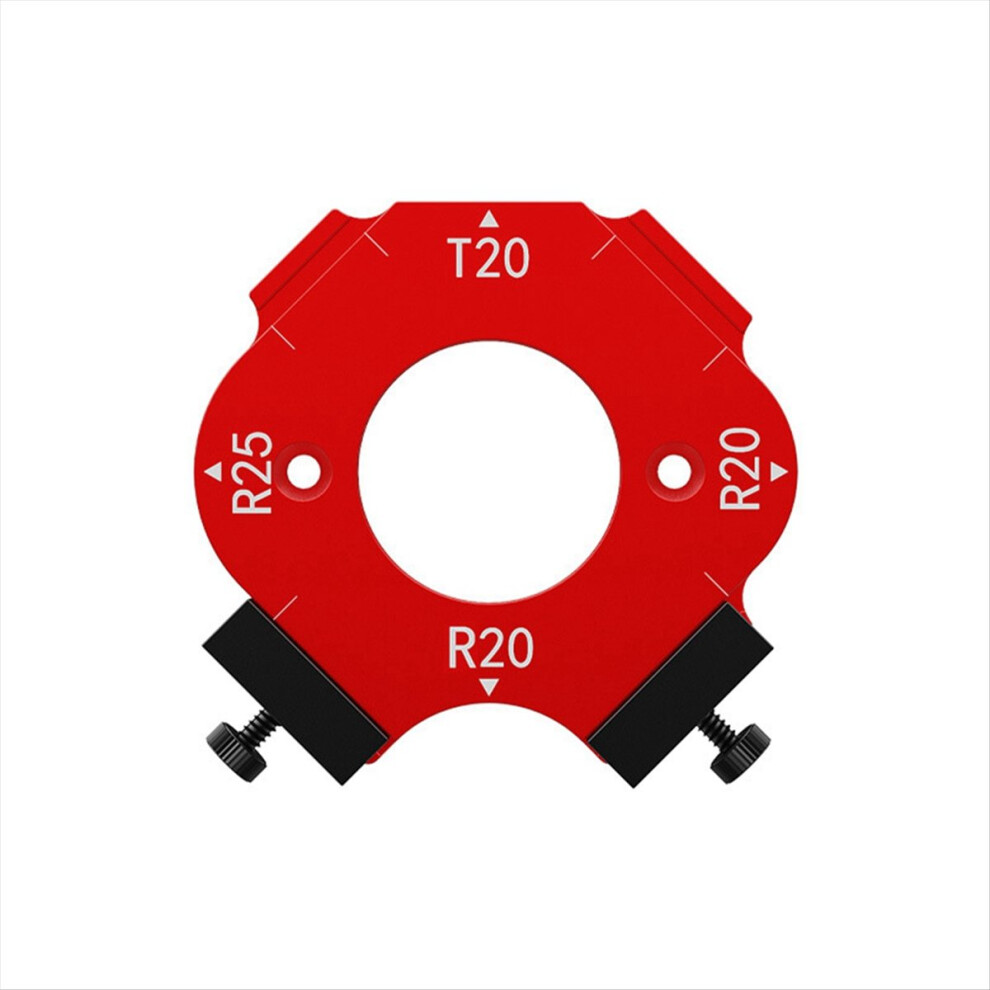 Woodworking Router Templates Arc Angle Positioning 4851489627402