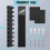 2PCS Hat Organizer for Baseball Caps Rack Wall wit 9