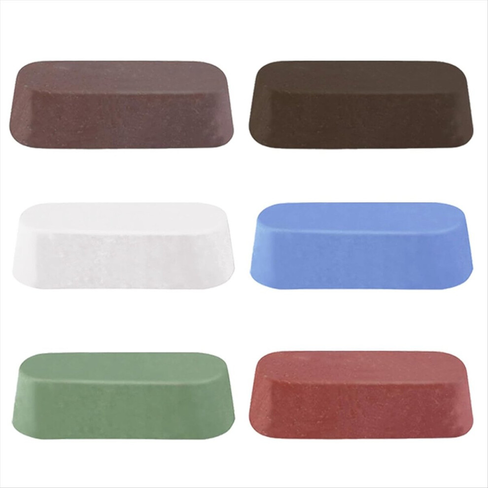 Metal Buffing Polishing Compound For Buffing Wheel, Buffing Wheel Compound, Coarse To Fine 6Pcs 4851489631119