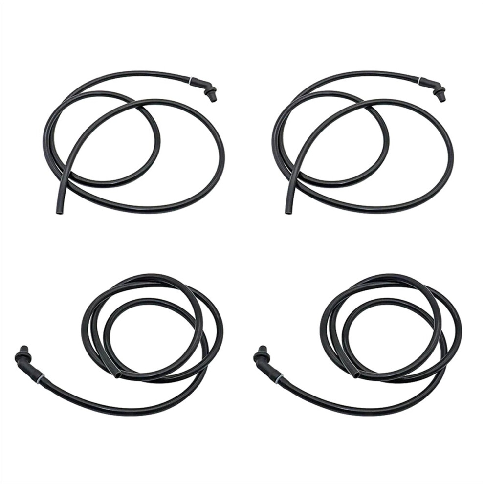 4Pcs Car Sunroof Drain Tube Hose Pipe Front & Rear Fits For Land Rover Lr3 Lr4 Eeh500100 Eeh500110 4853858107447