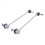 4 Pcs Suspension Kit Front & Rear Sway Bar End Lin 7