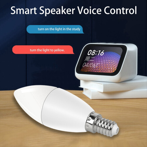Tuya E14 Smart Bulb Dimmable Five-Way Spiral Candl 2