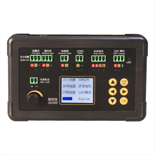 QD300 Automobile Ignition Coil Tester IGBT Idle St 1