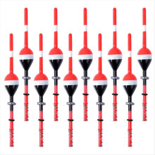 10 Pcs Fishing Bobbers Set Floats Crappie Spring S