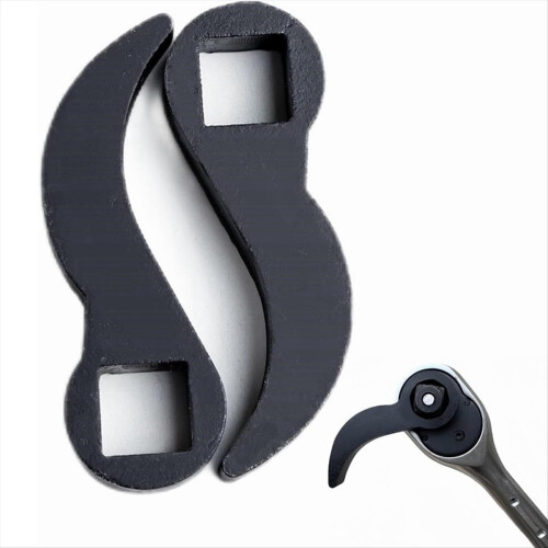 2PCS Crowbar Adapter Tools, Adjustable Angle Pry B 2