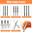 Drill Bit Sharpener, Multipurpose Grinding Portabl 6