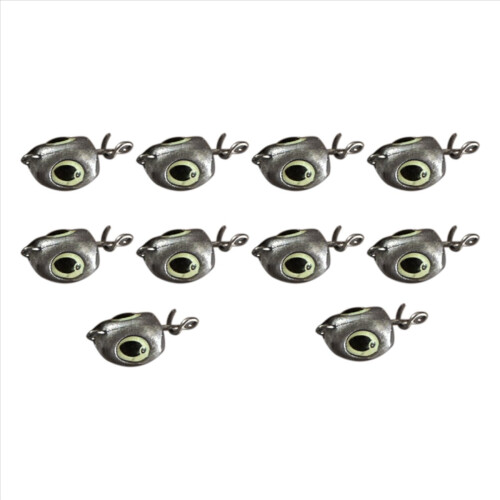 10pcs Swing Jig Head Weights Soft Lure Group Sinke