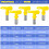5pcs Airless Paint Sprayer Tips Double Sided Spray 6