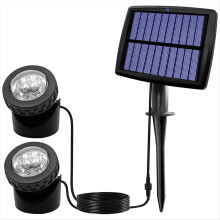 Solar Pond Spotlights, LED Underwater Lights with