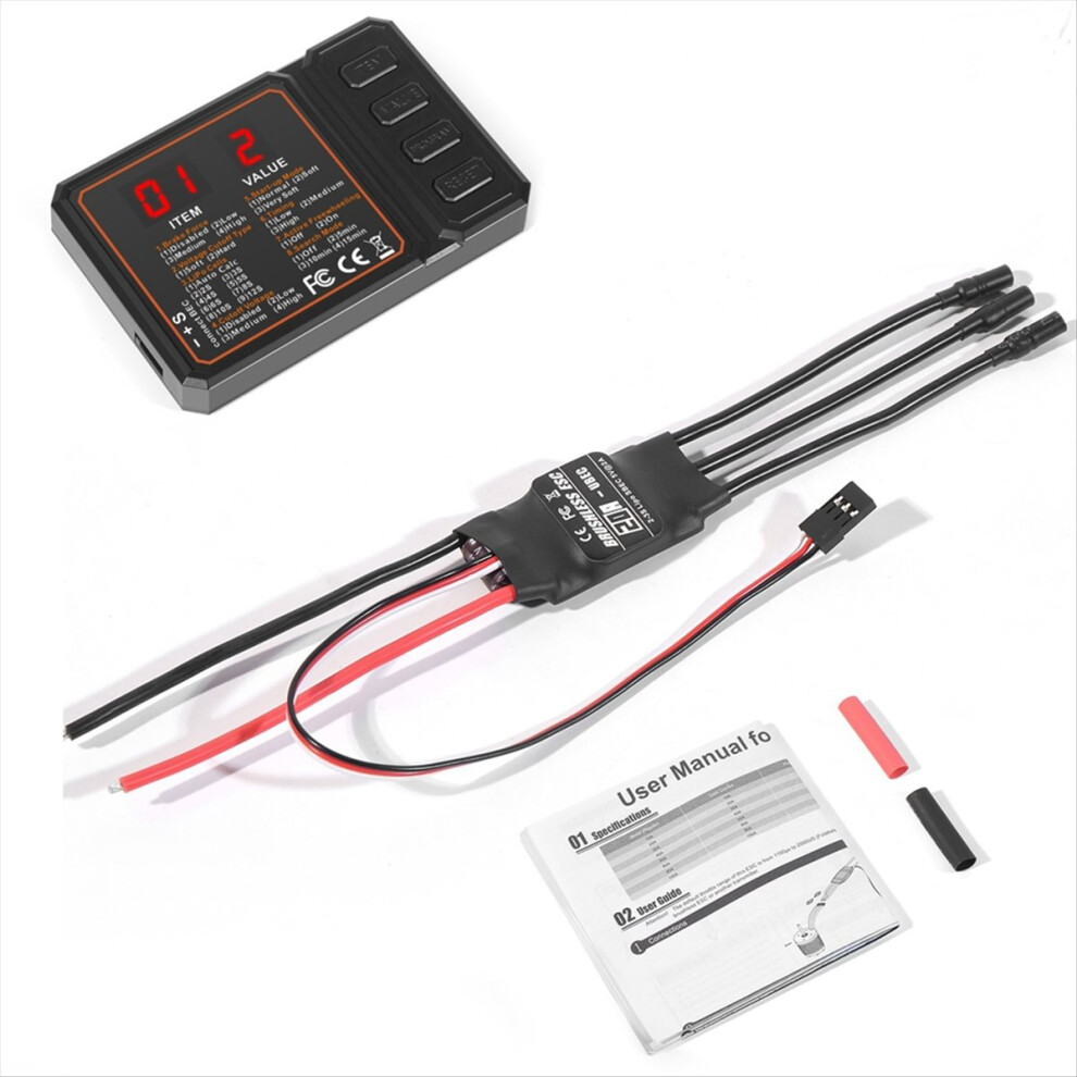20A Brushless Esc 2-3S Lipo Support Bec Output Wit 4853858186077