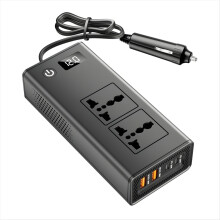 200W Car Power Inverter, 12V to 220V 20W USB-C/USB