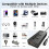 200W Car Power Inverter, 12V to 220V 20W USB-C/USB 4