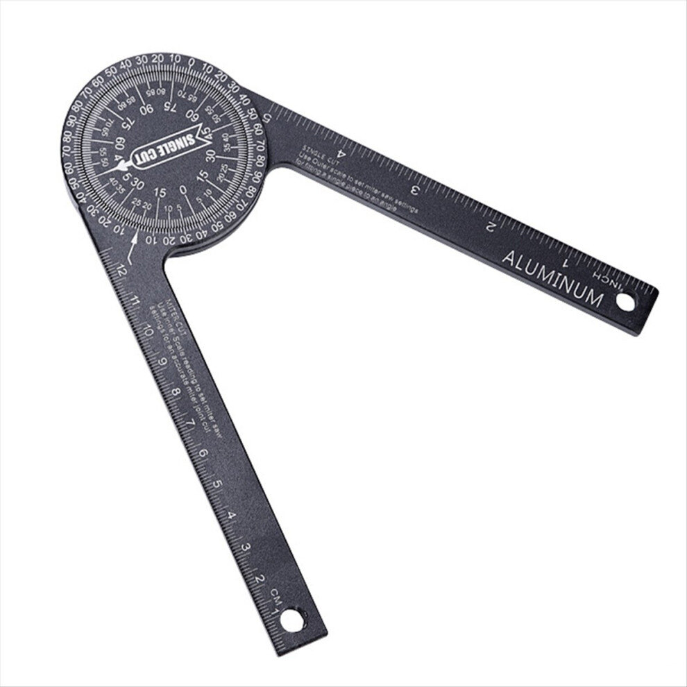 360 Degree Horizontal Protractor Diy Angle Ruler Positioning Angle Measuring Instrument 4851489636374