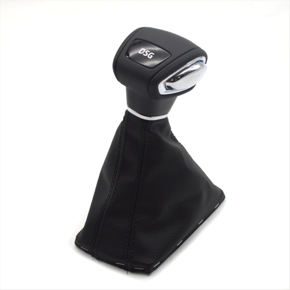 Car Dsg Gear Shift Knob Leather Gear Shift Head 56G 713 111 B, 56G713111b For Skoda Karoq Kodiaq 4853666995793