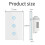Tuya WiFi Smart Dimmer Switch US Glass Panel Wall 6