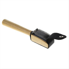 Wood Suede Sole Wire Cleaners Dance Shoes Cleaning Brush for Footwear