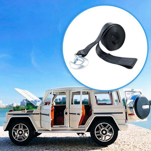 Boat Winch Strap with Hook and Safety Latch - Loop 2