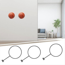 5Pcs Wall Ball Holders Basketball Shelf Football D
