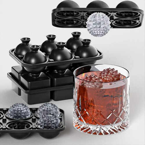 Trays Round Silicone Tray Reusable Ice Mold Easy R 2