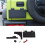 Rear License Plate Frame Holder Mounting Bracket w 6