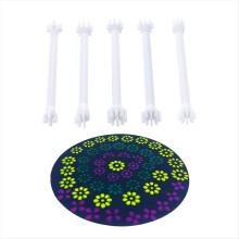Flower Petal Tools for Dot Painting, 10 Dotting To