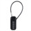 Portable 4-Digit Combination Lock 13.5cm Wire Rope 2