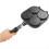 Wheel Pie Grill Pan Mini Frying Double Sided Panca 7