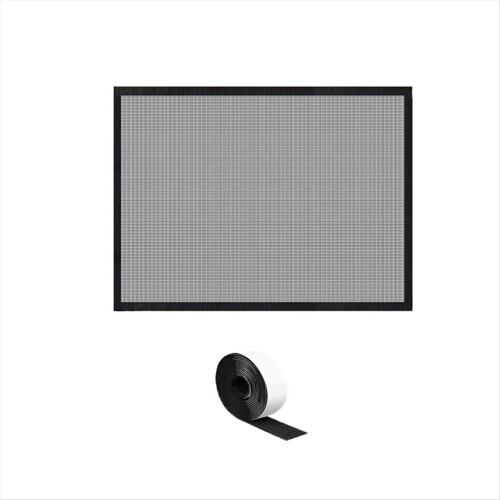 Fireplace Screen Mesh Cover PVC Pet Proof with Hoo 1
