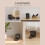 Automatic Cat Feeder 2L Pet Feeders for Cats and D 10