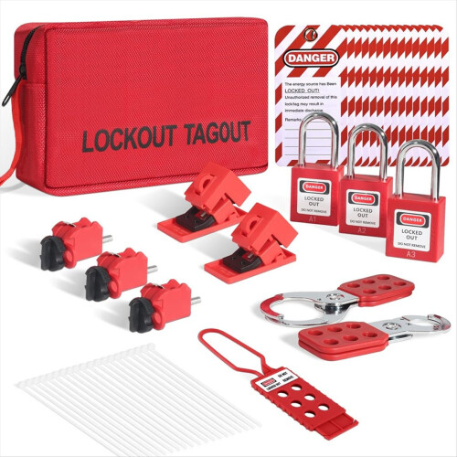 Lockout Tag Kit, Kit Electrical Industrial 1