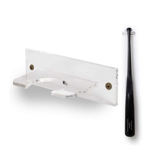 2Pack Baseball Bat Holder for Vertical Display Acr 2