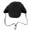 Waterproof Men's Winter Hats Warm Polyester Lined Earflaps Baseball Cap，Black 2