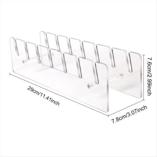 Hat Stand for Baseball Caps Acrylic Rack 7 Storage 2