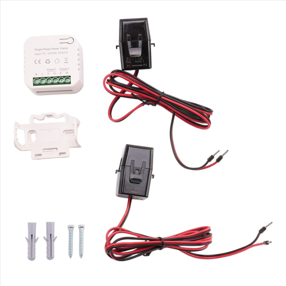 Tuya Smart Wifi Energy Meter 80A With Current Tran 4853666914473