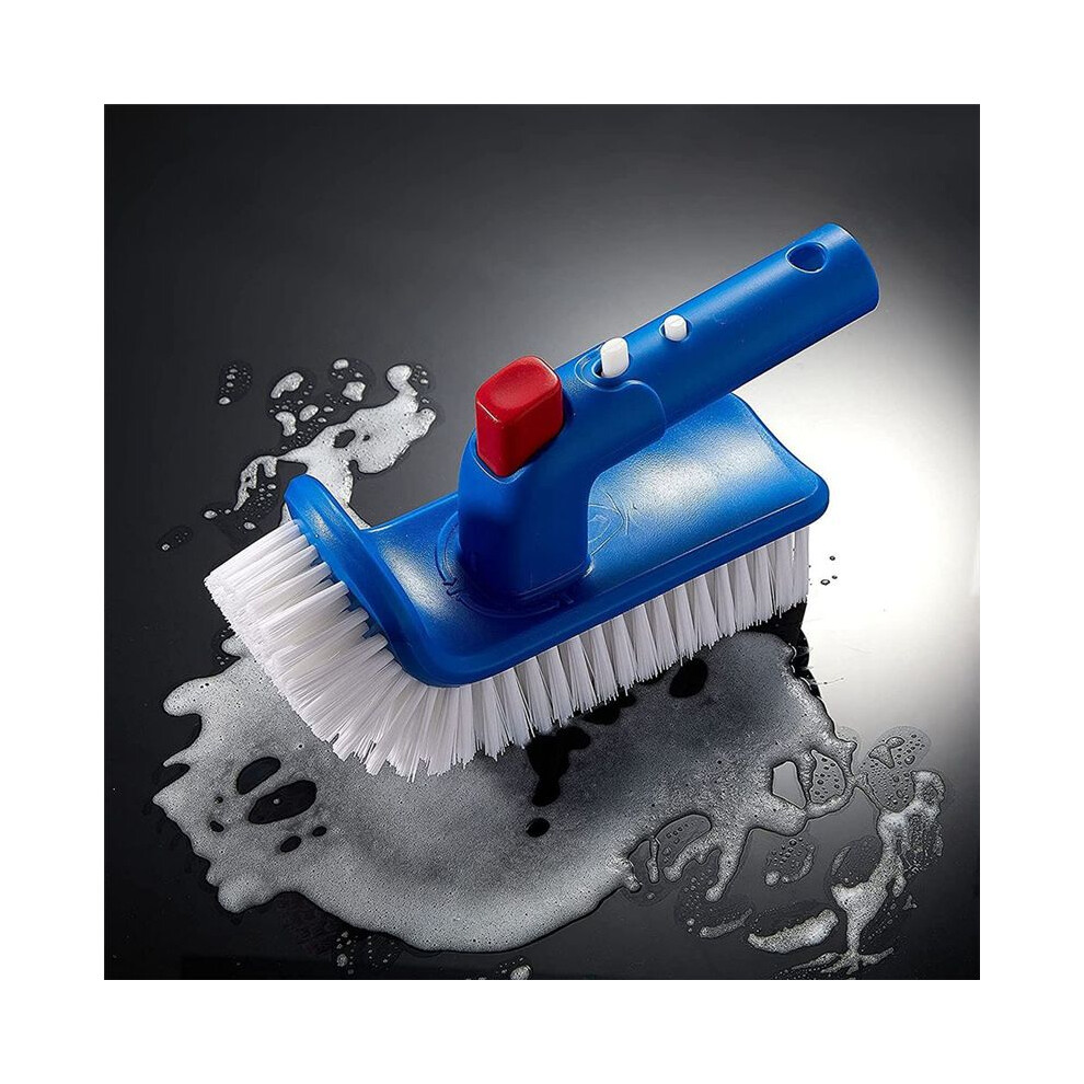 Pool Brush For Step & Corner, Rotatable Hand Scrub Brush, For Pool,Spa, Bathroom, Hot Tub, Kitchen 4853666906423