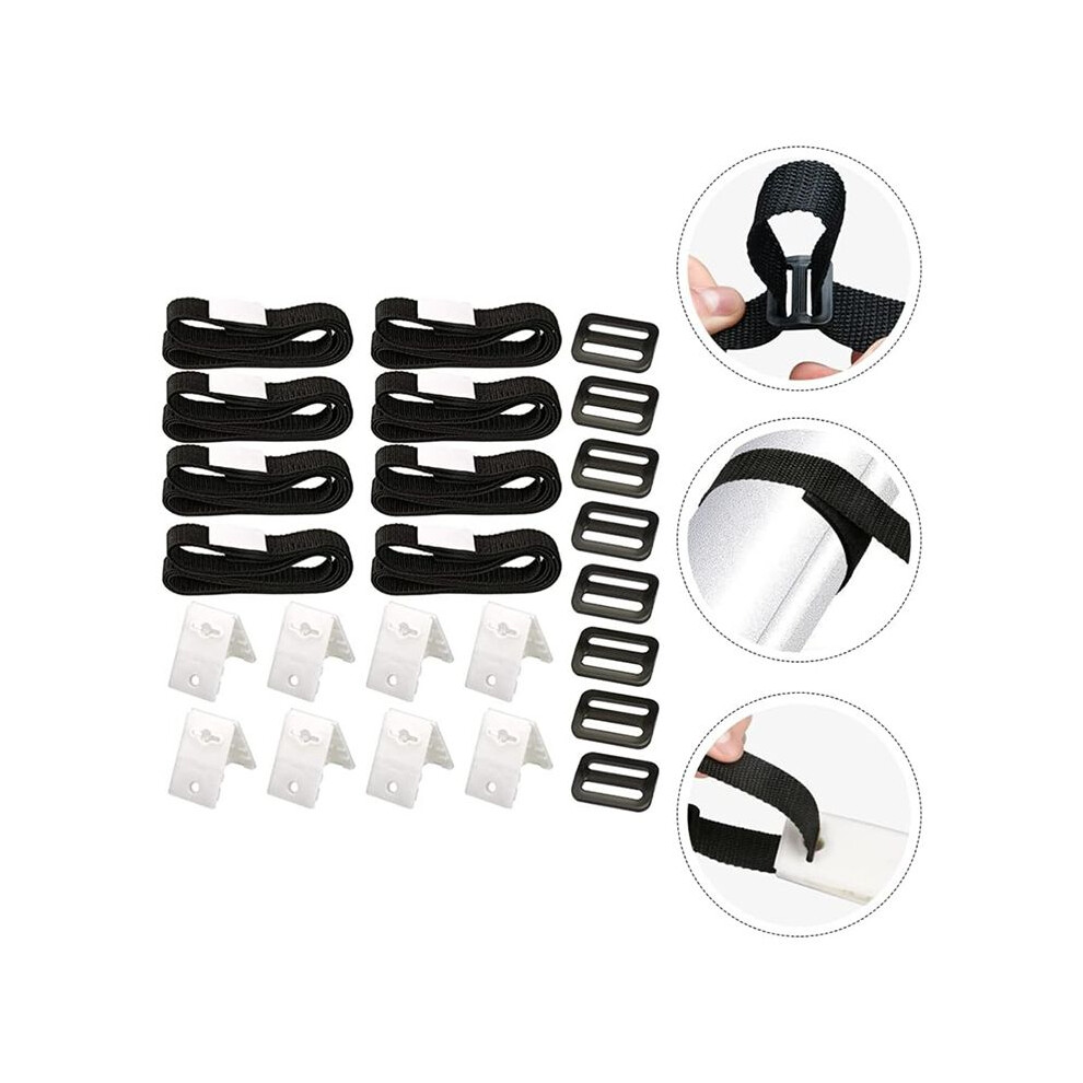 Pool Solar Cover Reel Attachment Straps Kit For In 4853666906263