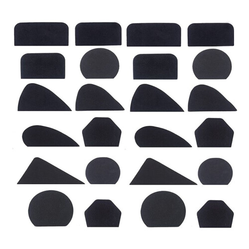 24 PCS Pottery Mug Handle Molds for Clay, Mug Handle Forms Clay Tool to Shape Pottery Mug Handle