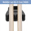 2 Holes Pool Cue Holder, Portable Weighted Rest St 4