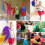 Royal Blue- Gradient Color Small Scarf, Dance Perf 6