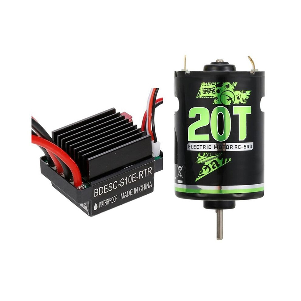 Photos - Parts for Drones & RC models 320A ESC + 540 Brushed Motor for 1/10 RC Car Axial