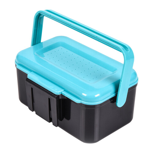 Fishing Live Bait Box Plastic Storage Worm Holder 1