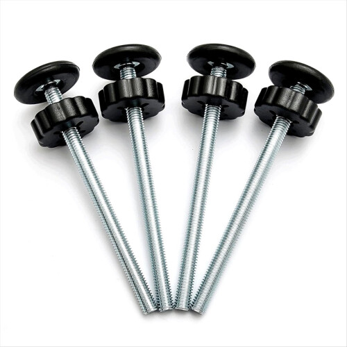 4Pcs Universal Baby Gate Threaded Spindle Rod, M8 1