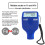 LS220 Coating Thickness Gauge Car Paint Meter LCD 9