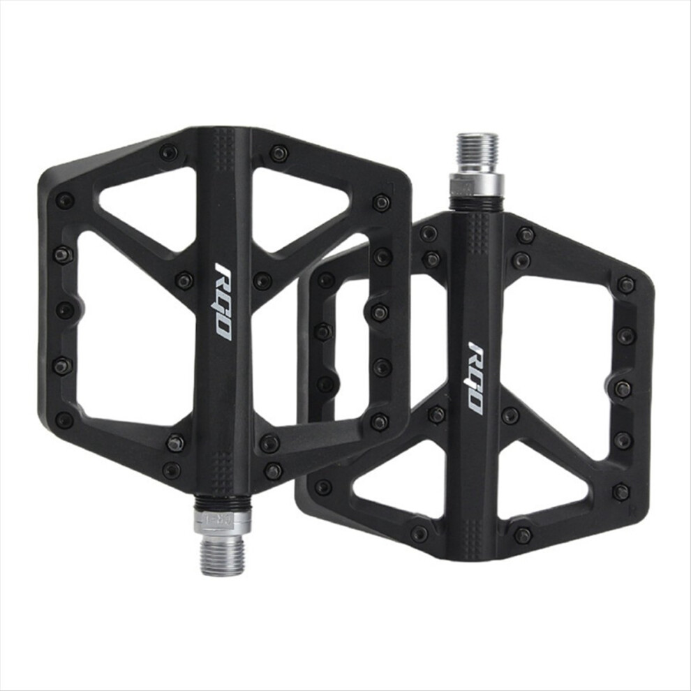 Rgo Bike Pedal Ultralight Du Bearing Mtb Bicycle Pedals Road Bike Cycling Accessories Black 4853666925820