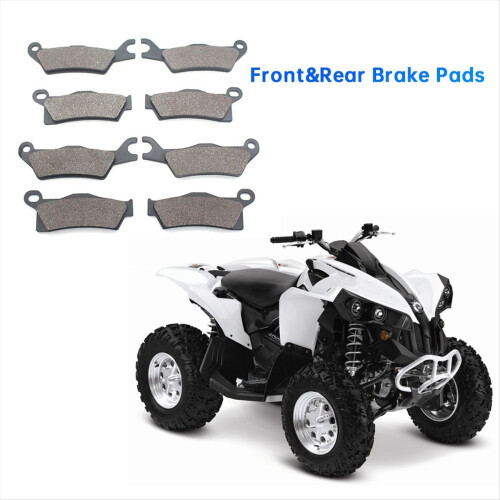 8pcs Front&Rear Brake Pads for 500 800 1000 (STD / 2