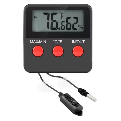 Breeding Box Temperature and Humidity Meter Reptil 1