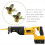 2pcs 610126-00 Carbon Brush Holder Assembly DCS380 7